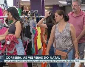 Um em cada quatro consumidores em Ribeirão Preto faz compras de Natal na última hora, diz pesquisa | Ribeirão Preto e Franca