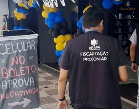 Portal Governo do Amapá – Procon Amapá autua estabelecimento após publicidade que pode levar consumidor ao endividamento