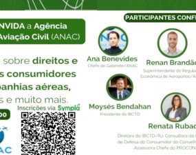 IBCTD promove live com a Anac sobre direitos e deveres do consumidor na relação com companhias aéreas