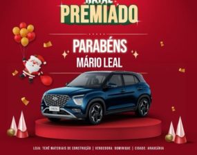 Consumidor de Araucária é o grande ganhador do carro da Campanha Natal Premiado